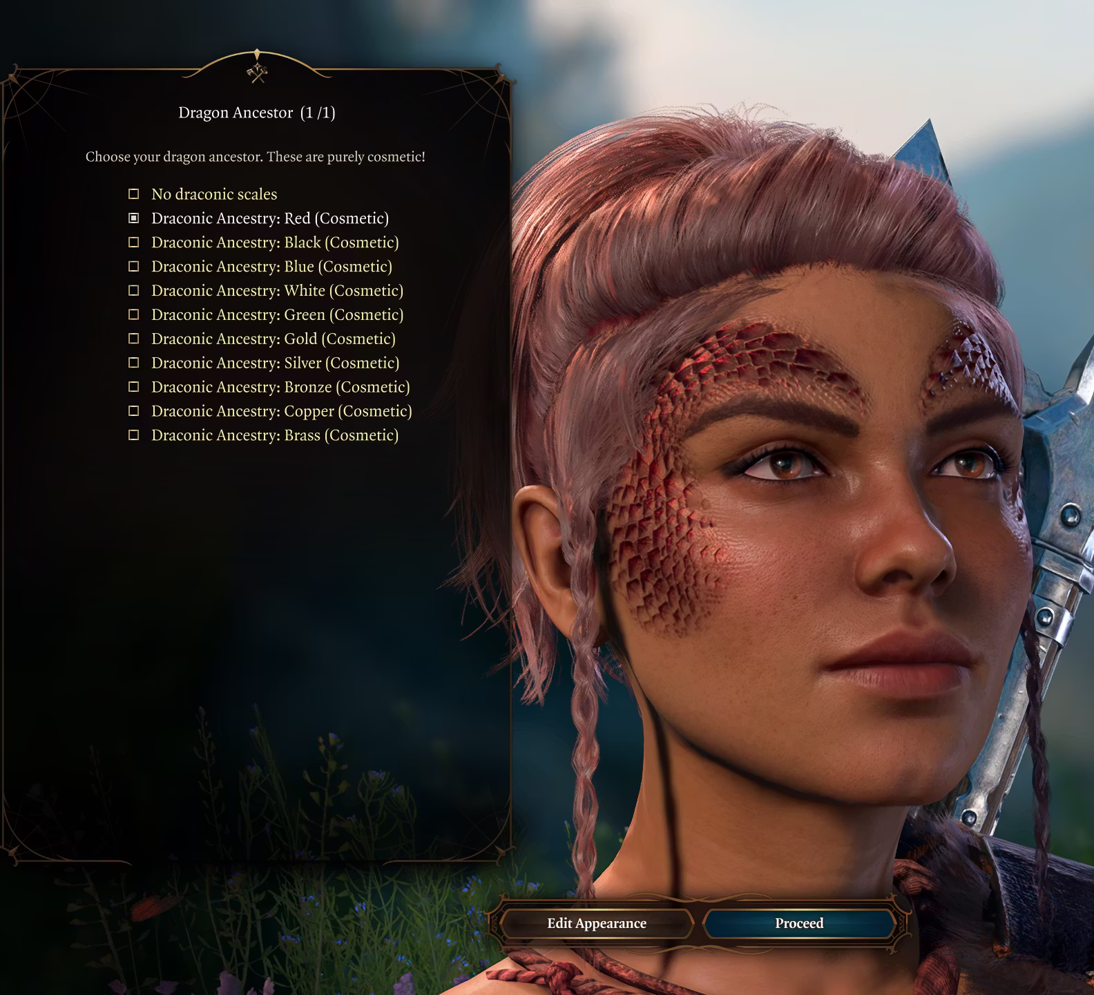 人人都能拥有龙鳞 (Draconic scales for everyone)