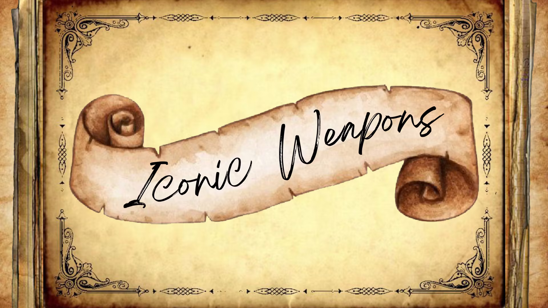 标志性武器 (IconicWeapons)