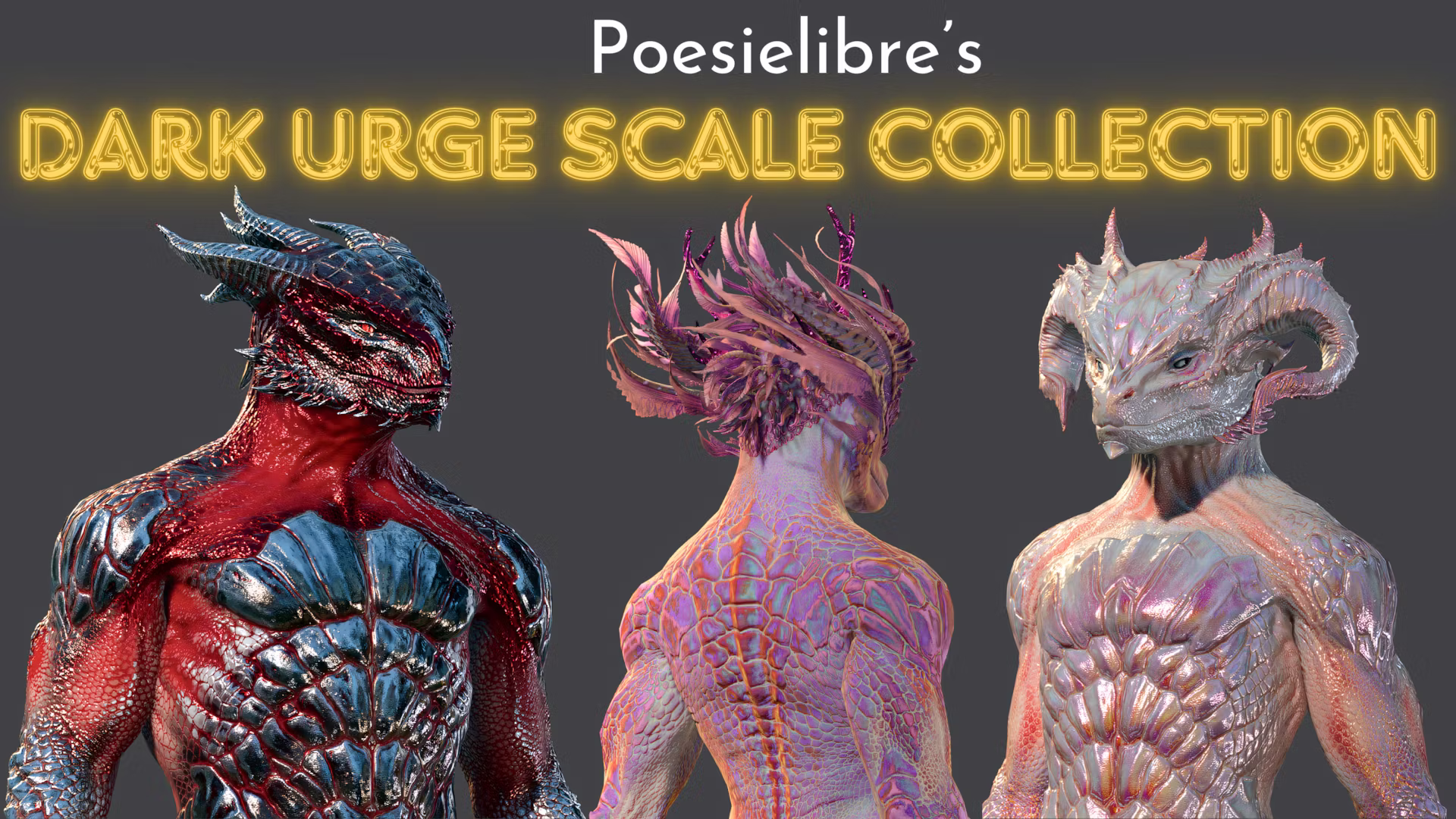 Poesielibre 的暗欲刻度集合 (Poesielibre’s Dark Urge Scale Collection)