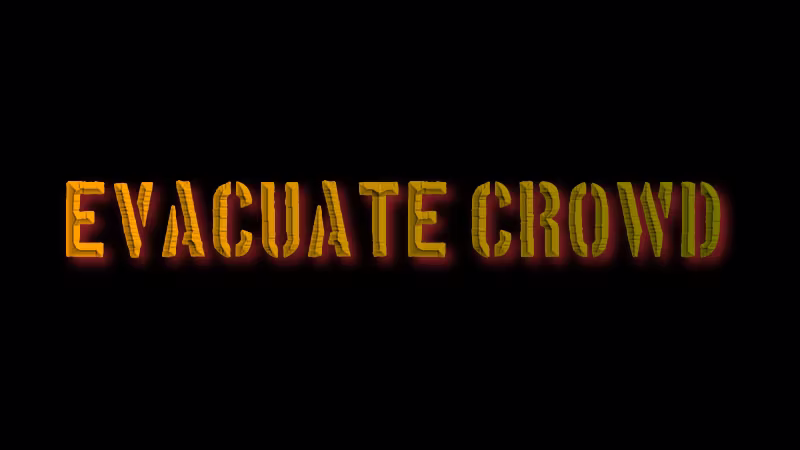 疏散人群 (Evacuate Crowd)