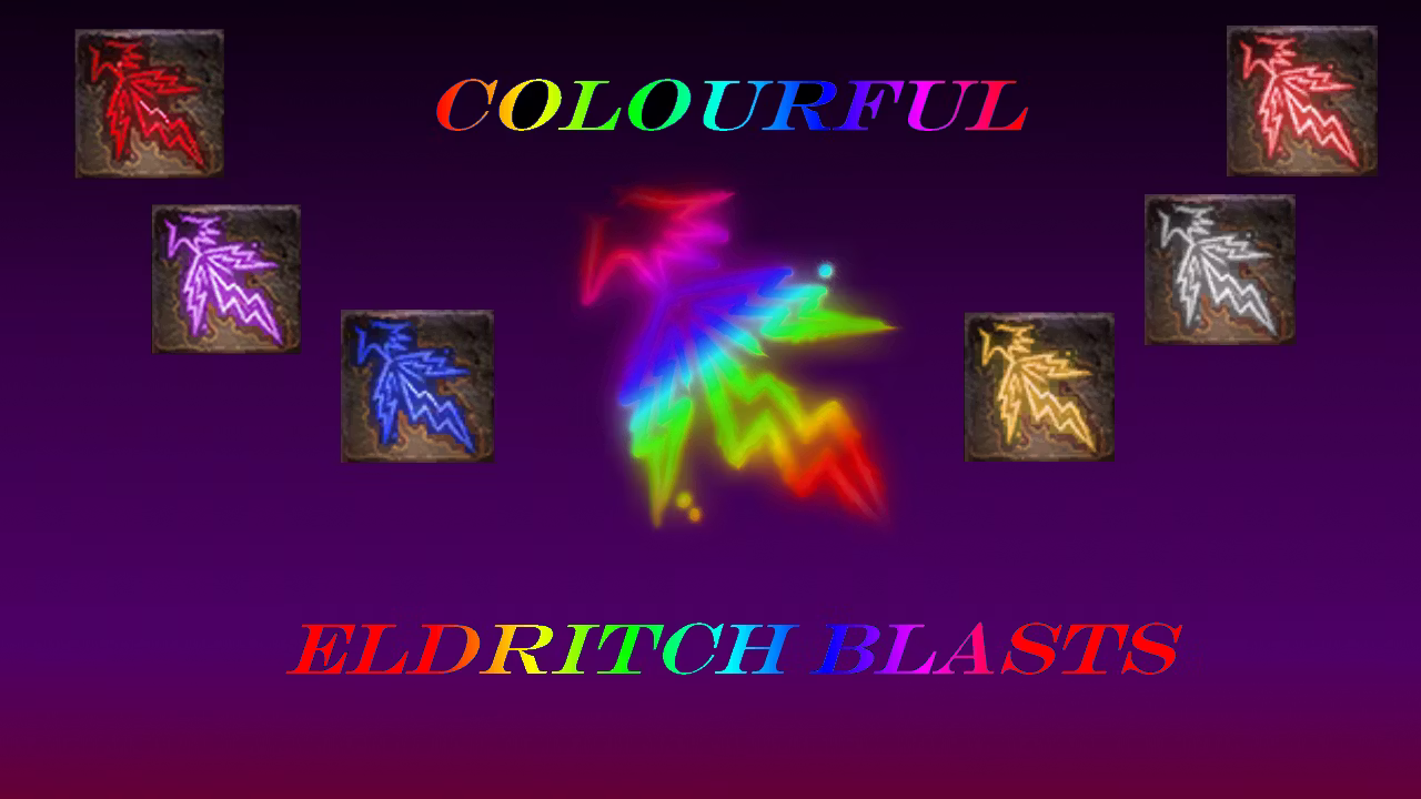 多彩以太射线 (Colorful Eldritch Blast)