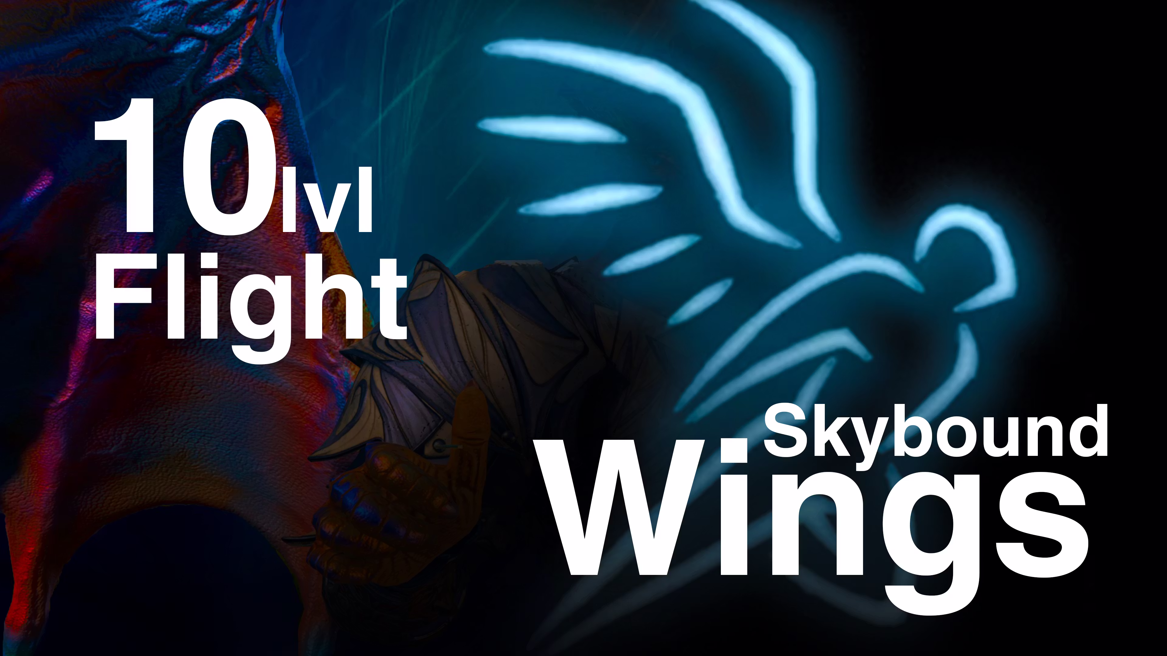 Skybound Wings – Dragonborn – 十级飞行 (Skybound Wings – Dragonborn – Flight at 10lvl)