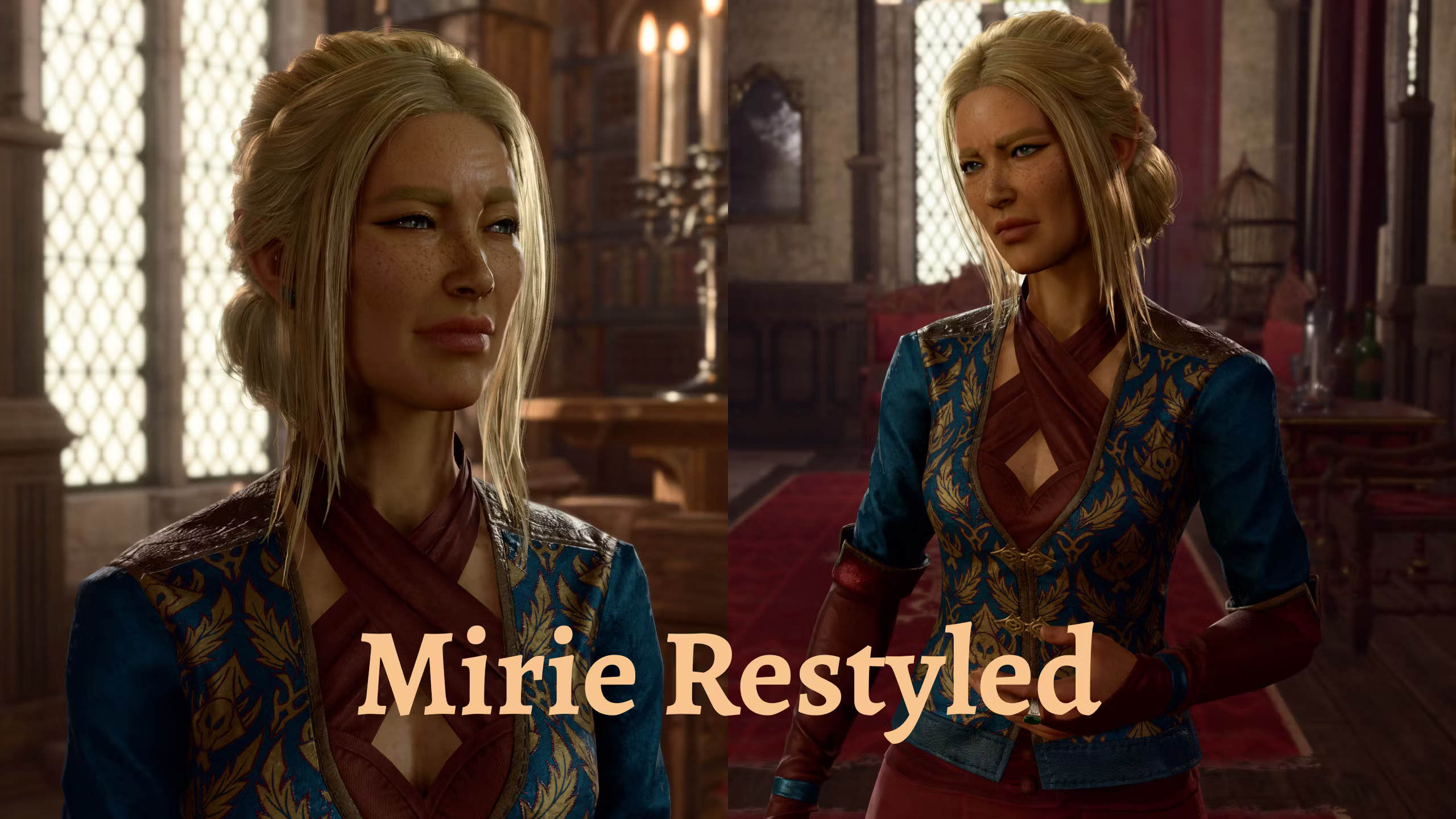 悲伤的米尔伊侍者 – 重制版 (Mirie Attendant of Grief – Restyled)