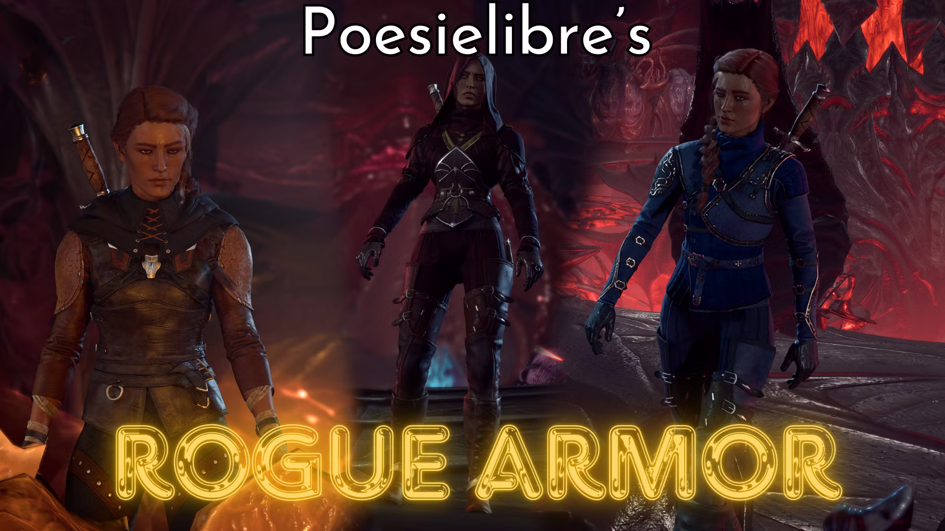 Poesielibre 的盗贼护甲 (Poesielibre’s Rogue Armor)