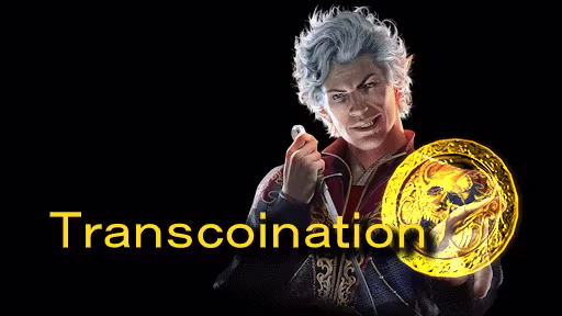 Transcoination（物品转金币法术） (Transcoination (Item to Gold Spell))
