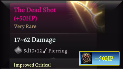 致命一击（+50HP） (The Dead Shot (+50HP))