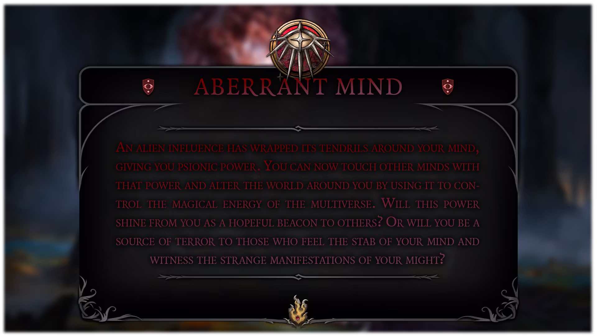 异常心灵术士副职业 (Aberrant Mind Sorcerer Subclass)