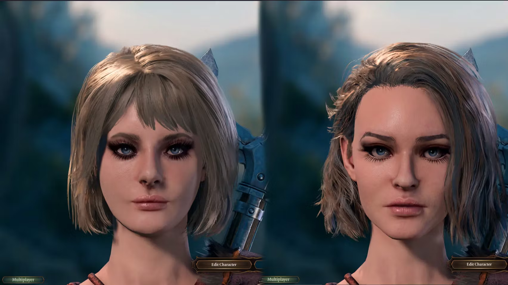 Ashley Graham 和 Jill Valentine（半精灵）头模 (Ashley Graham and Jill Valentine (Half-Elf) Heads)