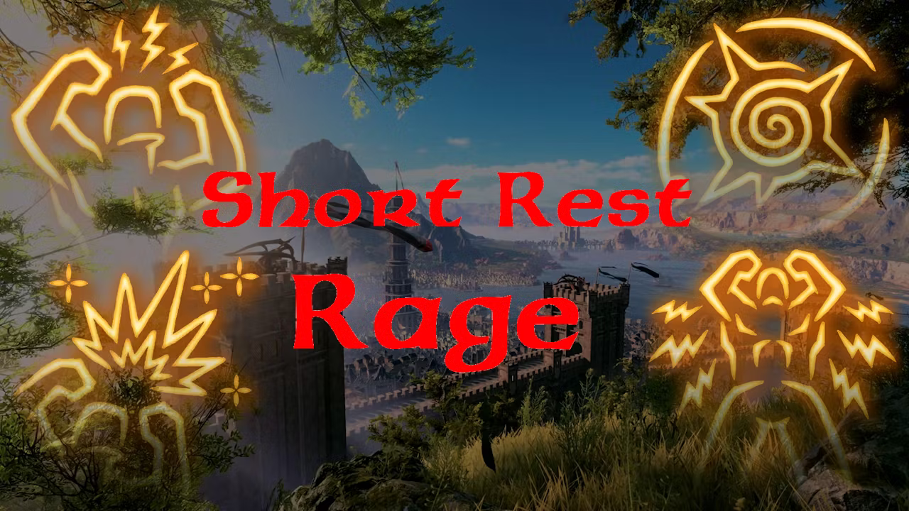 短休狂暴 (补丁8) (Short Rest Rage (Patch 8))
