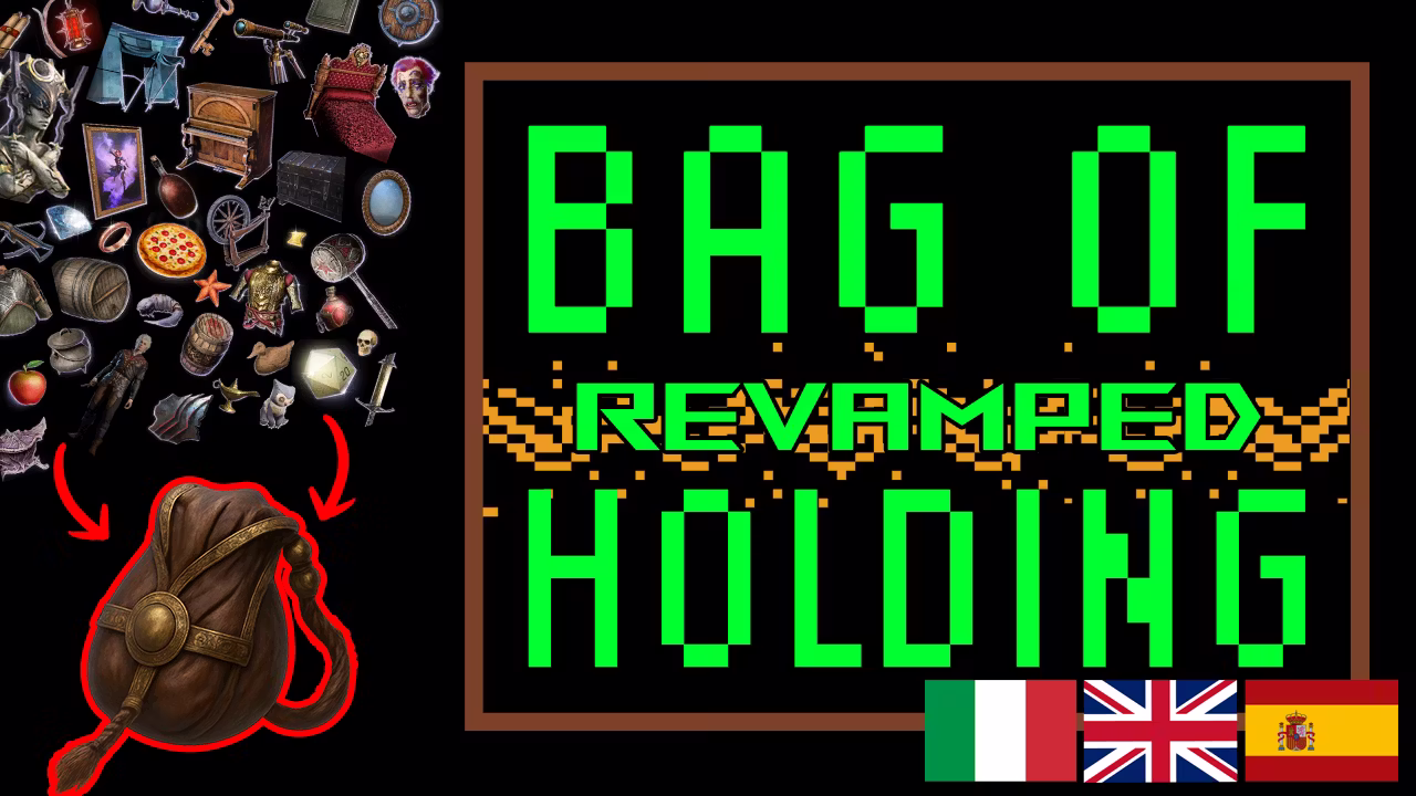 改良版储物袋 (Bag Of Holding Revamped)