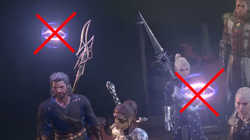 移除“见隐术”视觉效果 (Remove “See Invisibility” VFX)