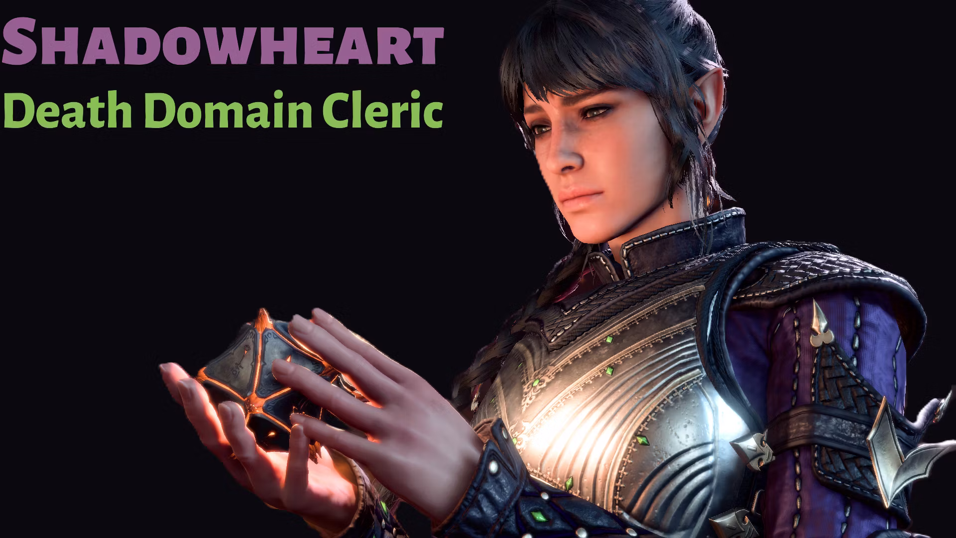 暗影之心 – 死亡领域牧师 (Shadowheart – Death Domain Cleric)