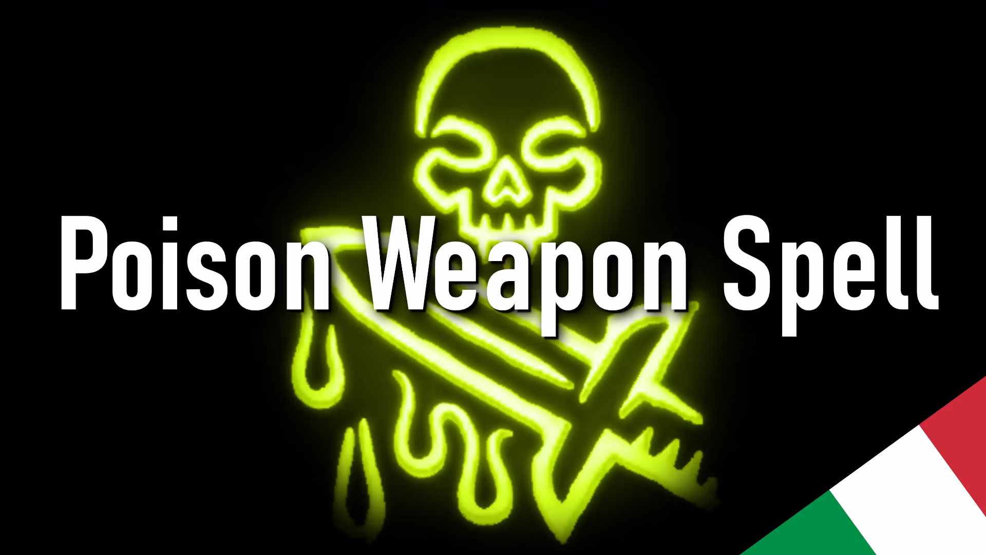 毒武器法术 ITA (Poison Weapon Spell ITA)