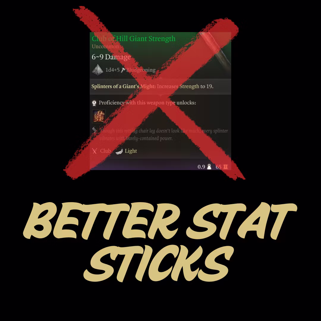 更好的属性棍 (Better Stat Sticks)