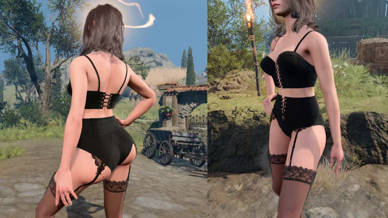 伊芙琳的默认人类内裤 (Evelyn’s Default Human Underwear)