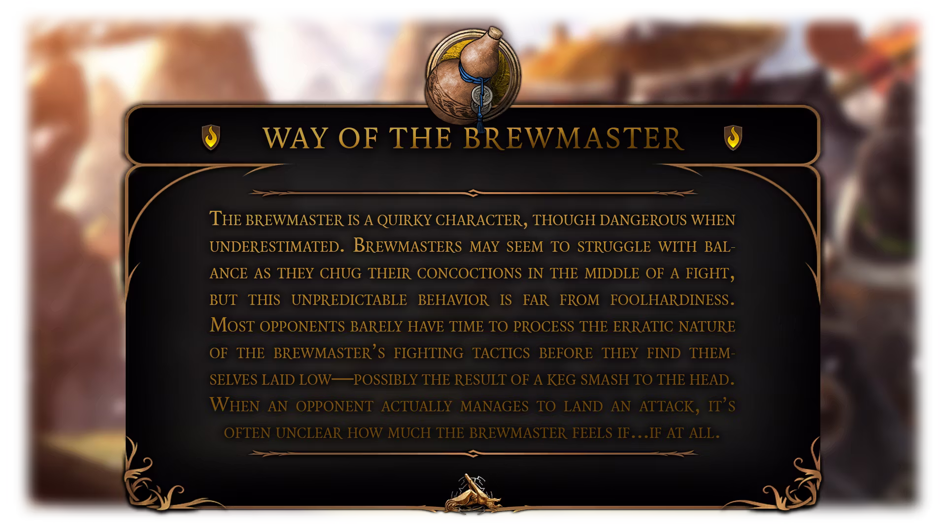 酿造大师的武僧流派 (Way of the Brewmaster Monk Subclass)