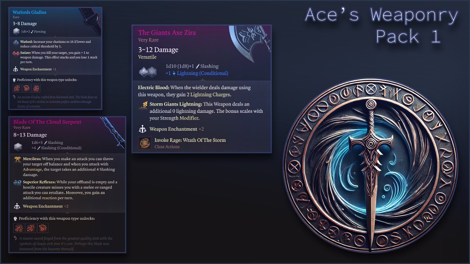 Ace的武器包1 (Ace’s Weaponry Pack 1)