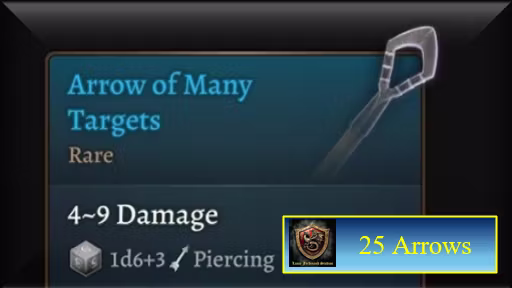 多重目标箭矢（25支） (Arrow of Many Targets (25 Arrows))