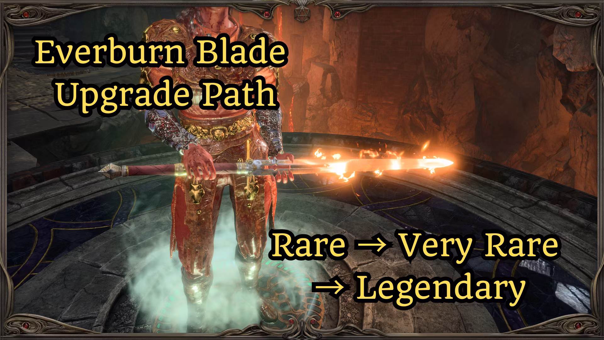 永恒燃烧之刃升级路径 (Everburn Blade Upgrade Path)