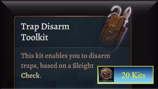 陷阱解除工具包（20个套件） (Trap Disarm Toolkit (20 Kits))