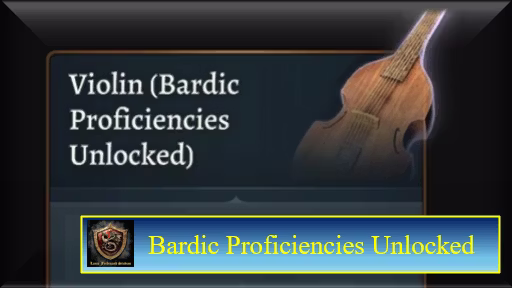 小提琴 (游吟魔法解锁) (Violin (Bardic Proficiencies Unlocked))
