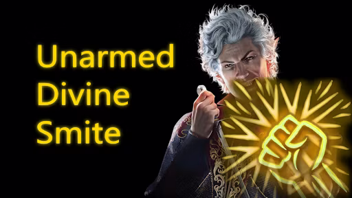 徒手圣焰打击 (Unarmed Divine Smite)