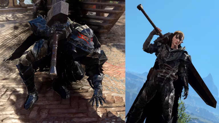 狂暴之胃装备套装 + 武器 (Berserk Guts Armor + Weapon Set)