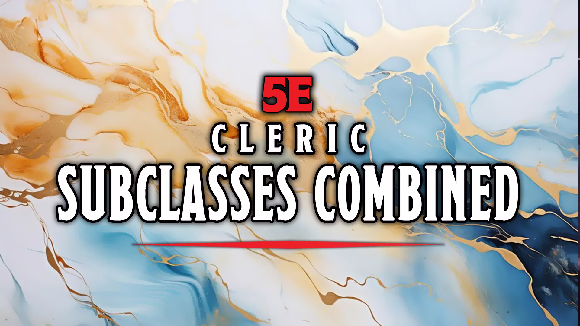 5e 圣武士副职整合 (5e Cleric Subclasses Combined)