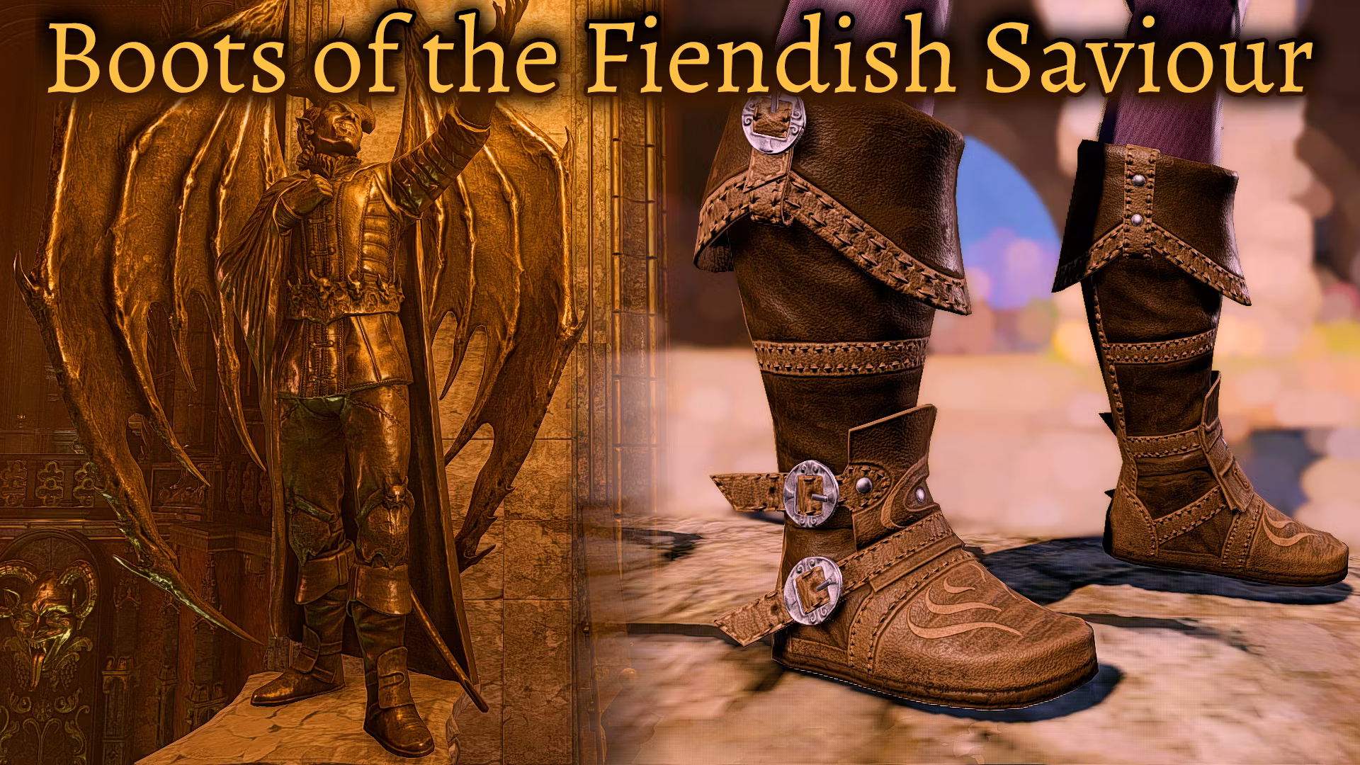 恶魔救世主之靴 – 拉斐尔的EA靴子 (Boots of the Fiendish Saviour – Raphael’s EA Boots)