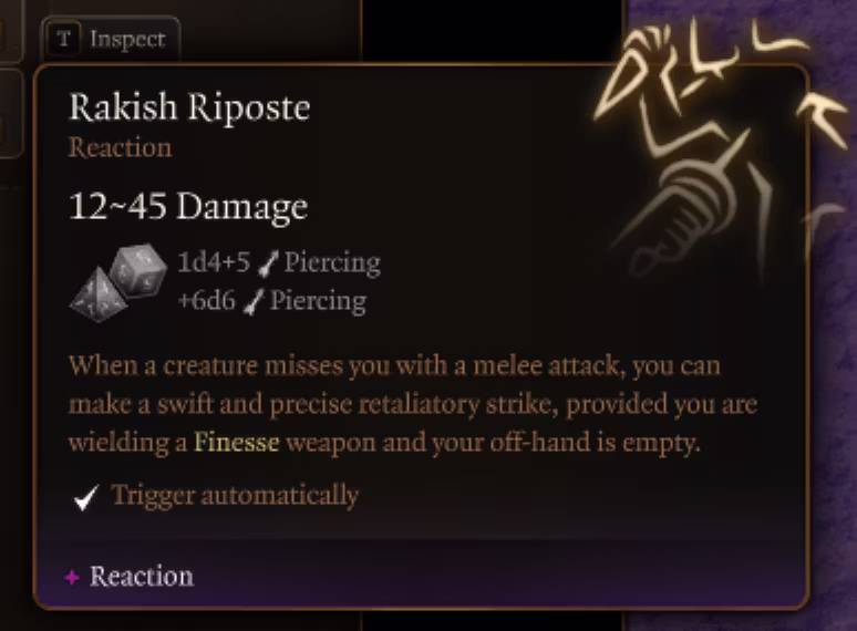 海盗剑客获得反击 (Swashbucklers get Riposte)