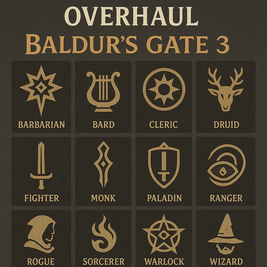 职业重塑 (Classes Redesigned)