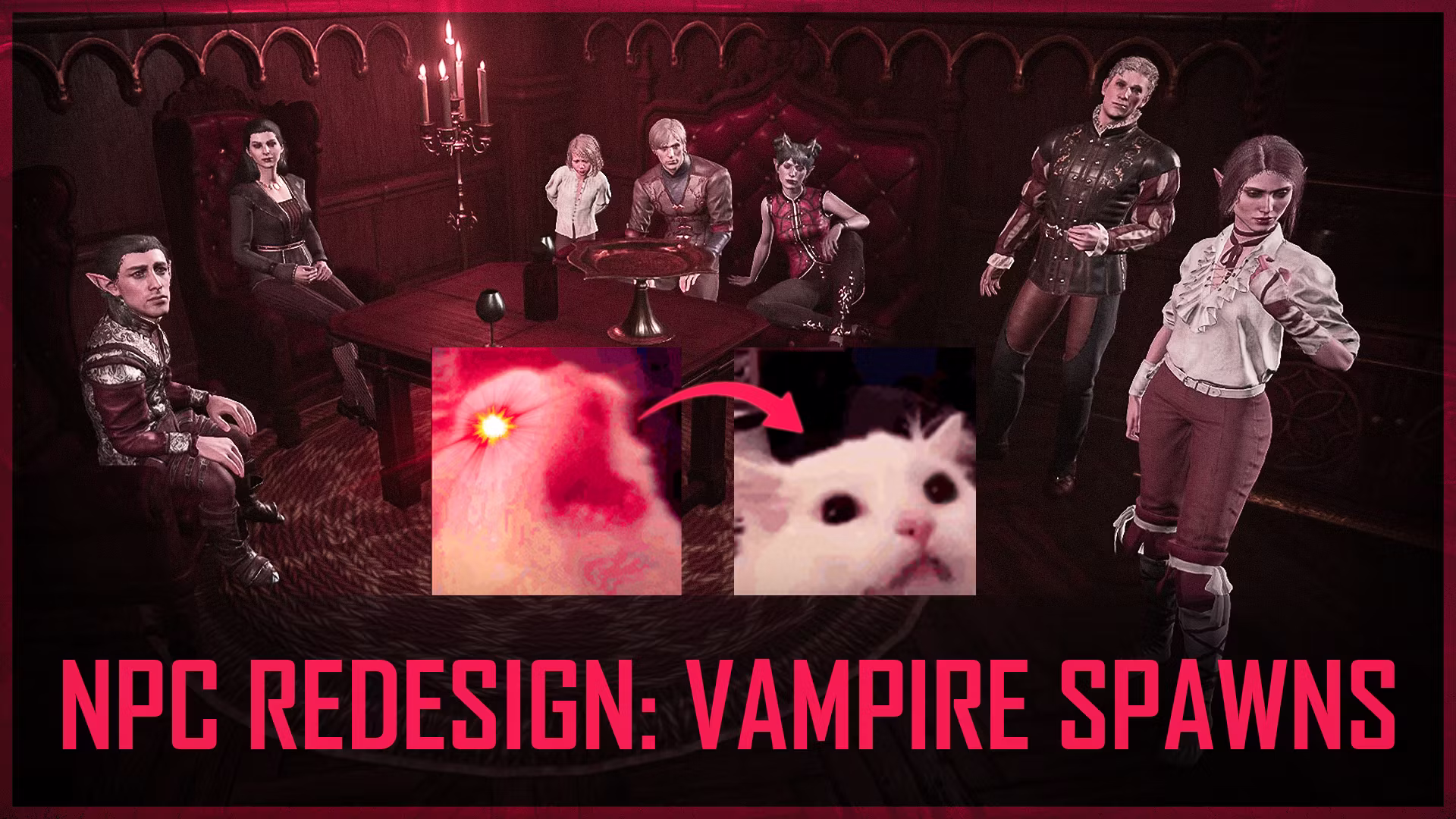 NPC 重构：吸血鬼后代（开发中） (NPC Redesign: Vampire Spawns by AzazeL (WIP))