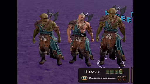 半兽人身高高于其他种族（体型模组） (Half-Orc Higher Than Other Races (Body Type Mod))