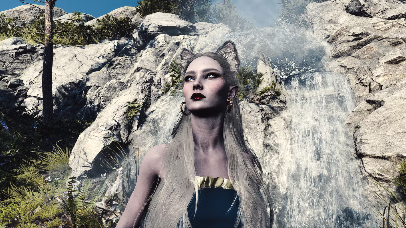 毛茸茸的猫耳朵 (Fluffy Cat Ears)