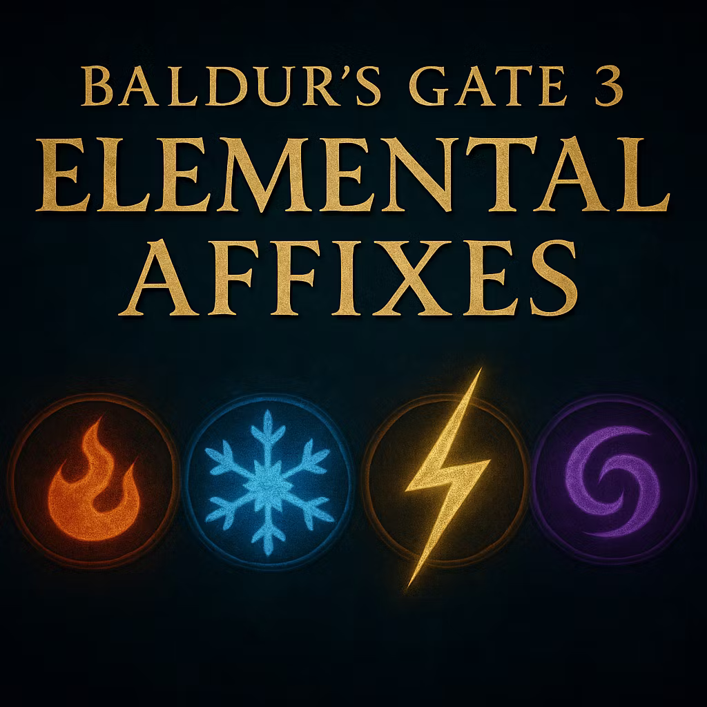 元素附魔 (Elemental Affixes)