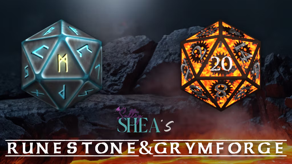 石碑与暗铁骰子 (Runestone And Grymforge Dice)