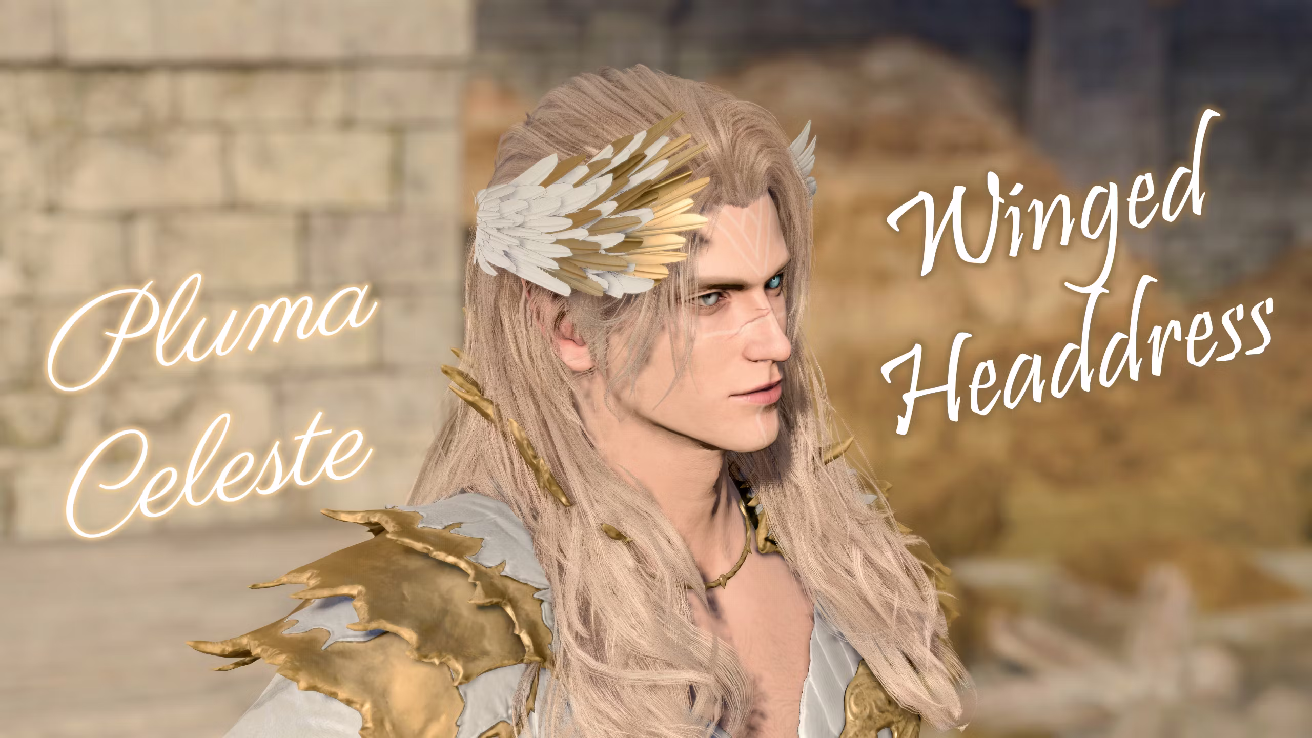 Pluma Celeste – 翅膀头饰 (Pluma Celeste – Winged Headdress)