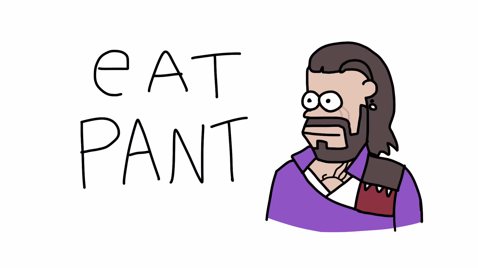 EAT PANT – 加莱可食用内裤 (EAT PANT – Edible Underwear For Gale)