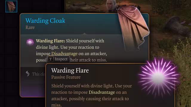 警戒闪光斗篷 (Warding Flare Cloak)