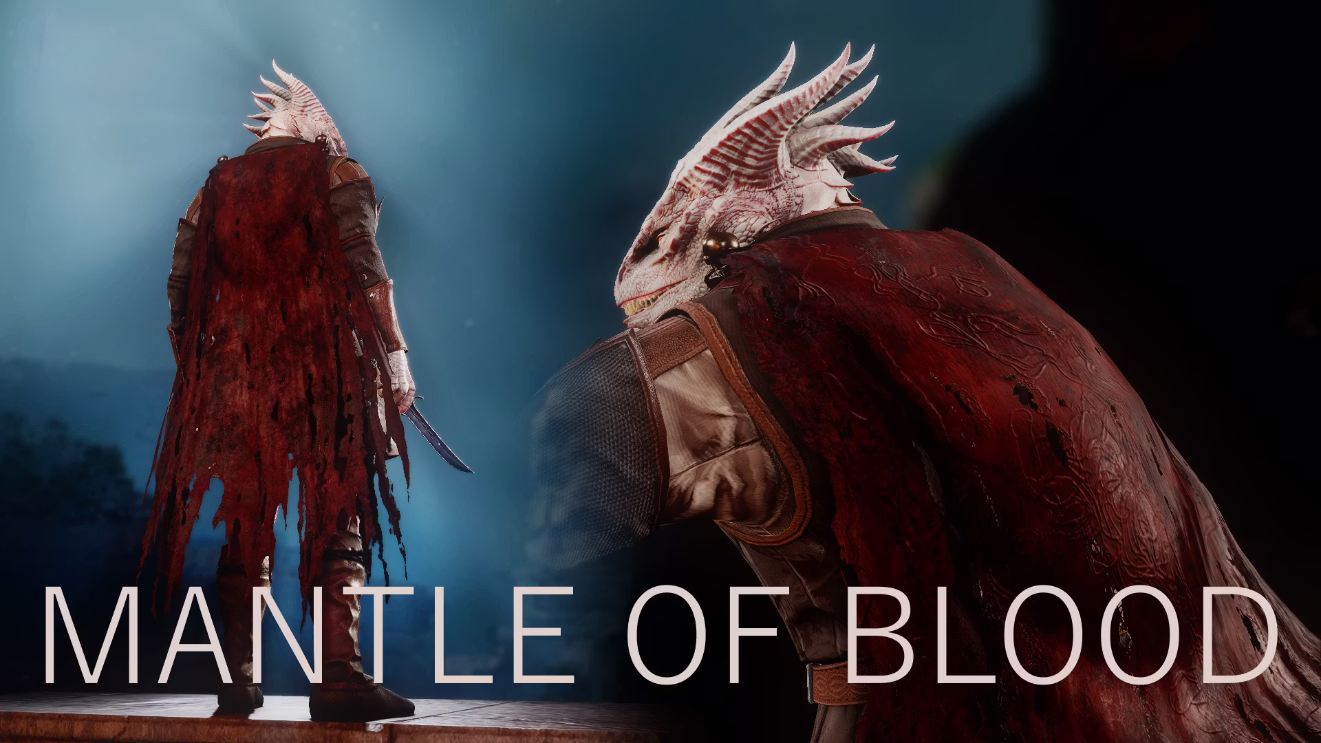血之斗篷：巴哈尔主题披风 (Mantle of Blood: A Bhaal-Themed Cloak)
