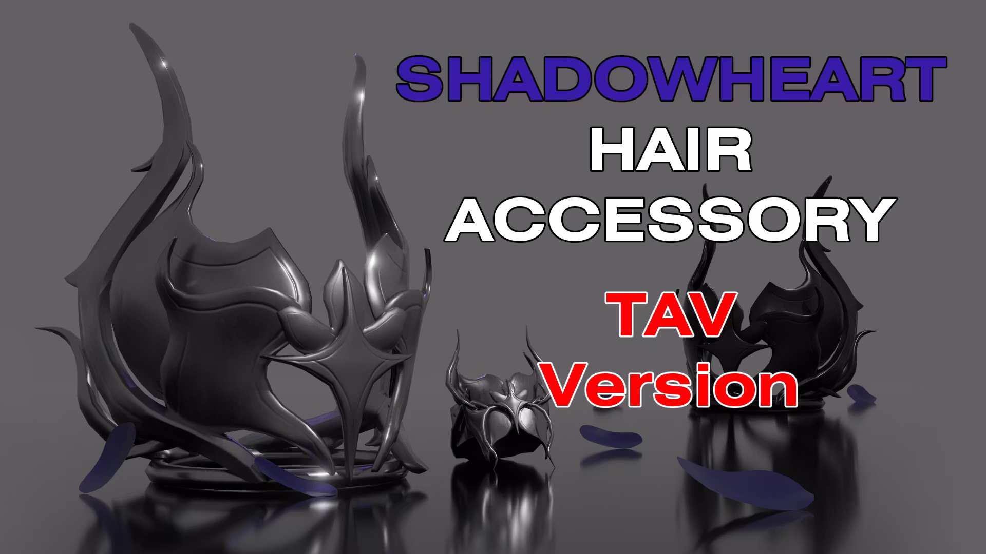 暗心兰发饰 – Tav (Shadowheart Orchid Accessory – Tav)