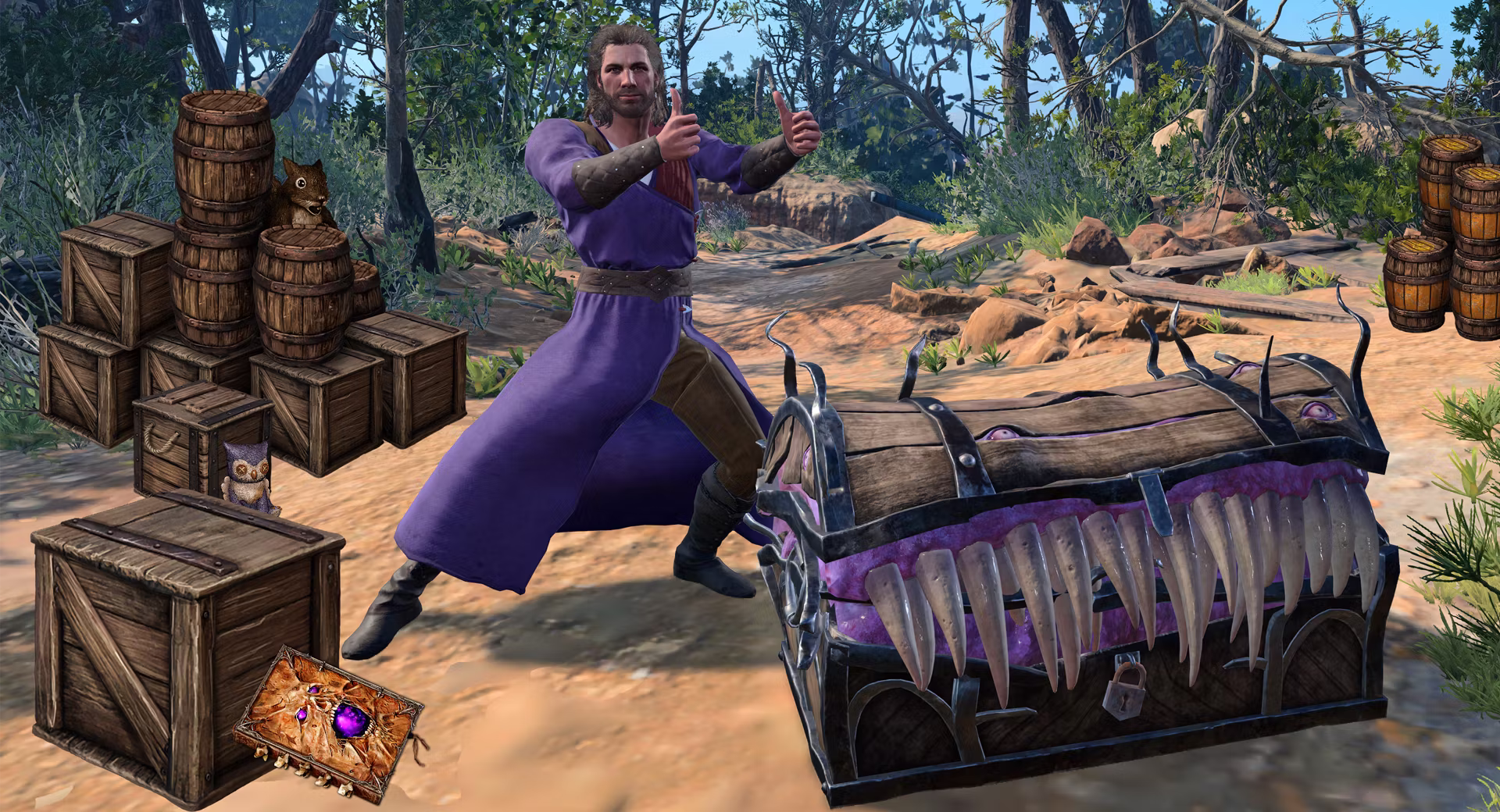 你的新宝箱朋友（拟态同伴） (Your New Chest Friend (Mimic Companion))