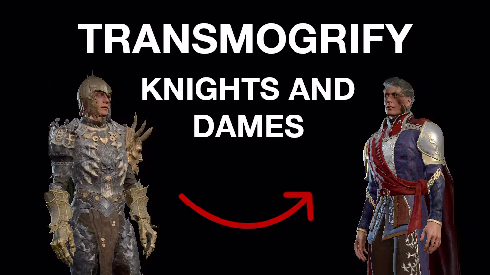骑士与贵妇人装备变形 (Transmogrify Knights and Dames)