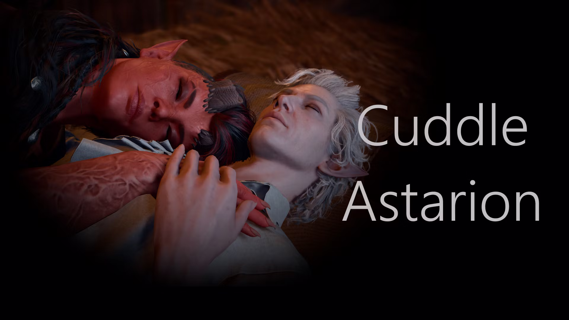 拥抱 Astarion (Cuddle Astarion)