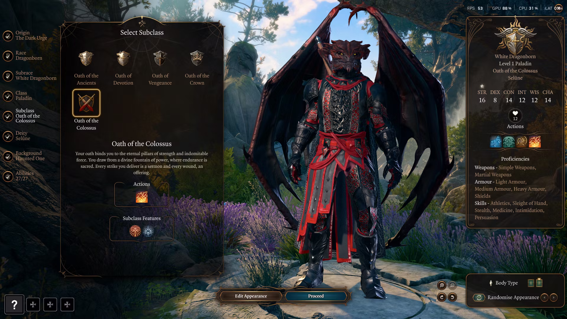 巨像之誓 – 圣武士次级职业 (Oath of the Colossus – Paladin Subclass)