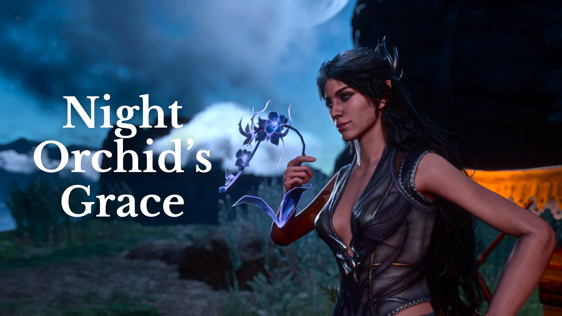 夜兰花的恩赐 – 阴影之心专属增益 (Night Orchid’s Grace – Shadowheart Exclusive Buff)