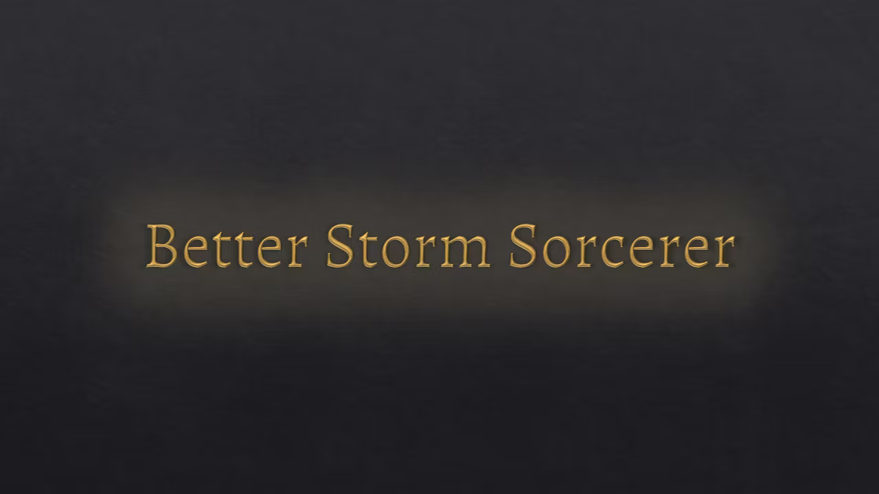 更好的风暴术士副职业 (Better Storm Sorcerer Subclass)