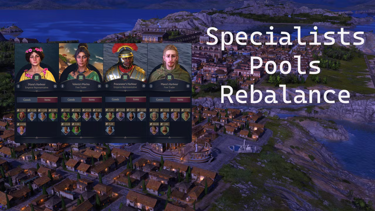 重塑帝国贸易：专业人员池平衡模组