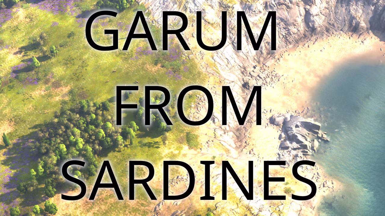 纪元117：以沙丁鱼生产鱼露