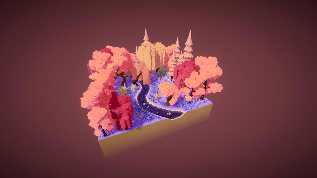 暮色森林中的秘密小屋